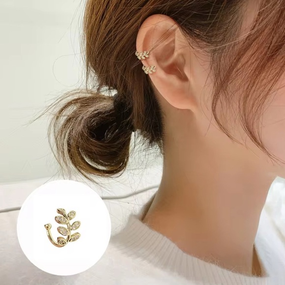 Zara Jewelry - ⚜️ Elegant Gold Leaf Cluster Earrings